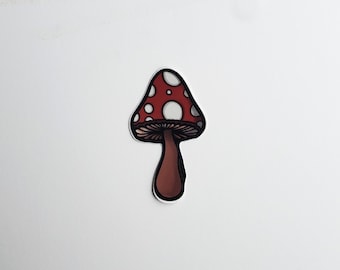 Mushroom sticker