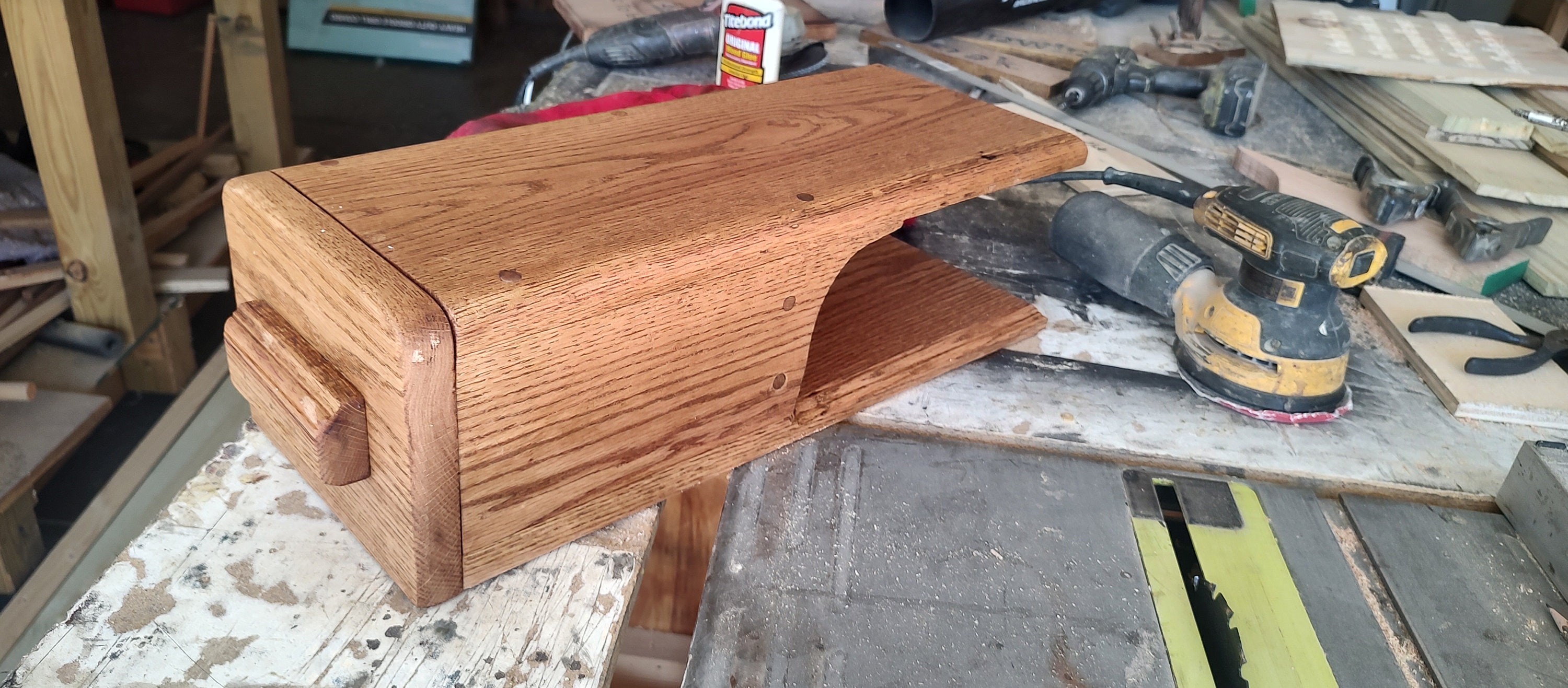 Curly Maple Sewing Machine Riser With Storage Drawer - Etsy