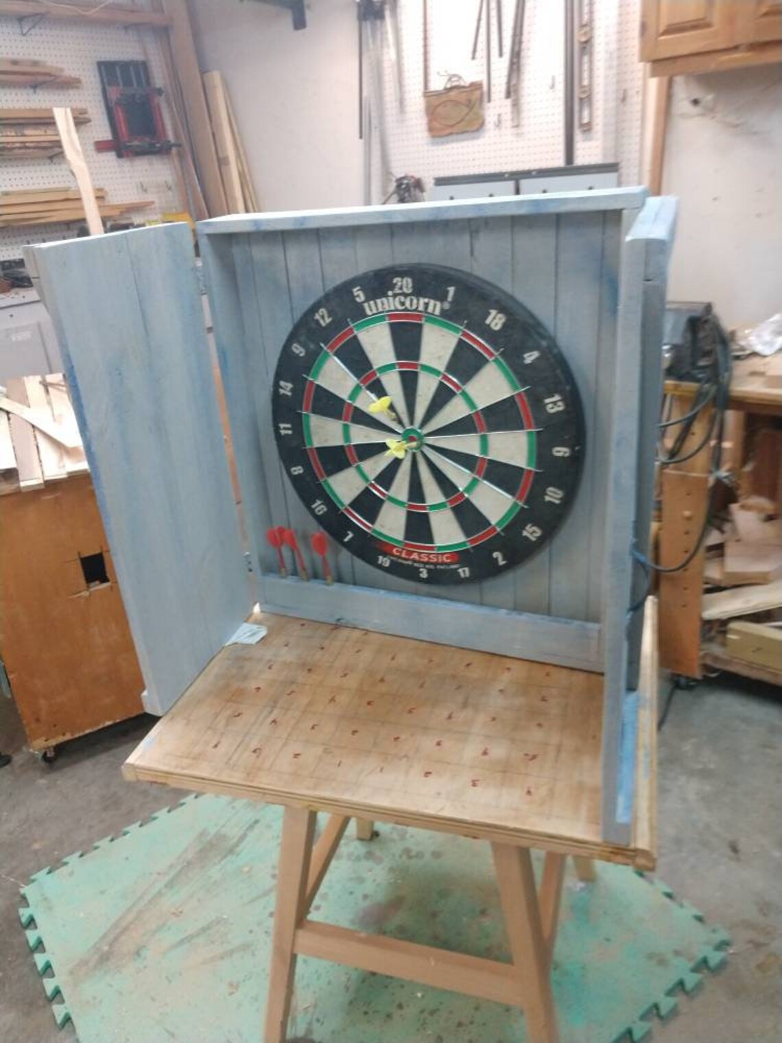 Rustic Dart Board Etsy