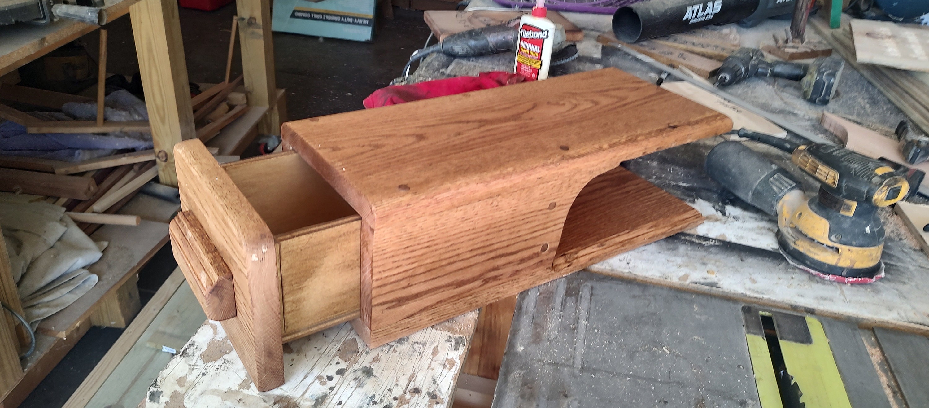 Curly Maple Sewing Machine Riser With Storage Drawer - Etsy