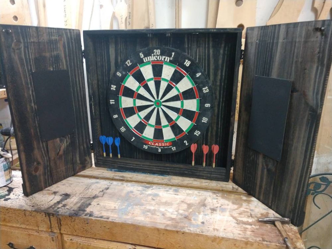 Rustic Dart Board Etsy