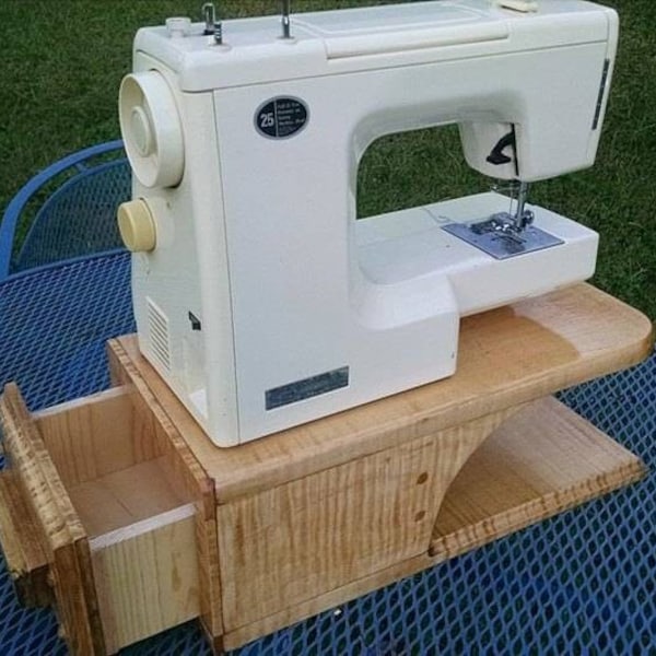 Sewing machine riser