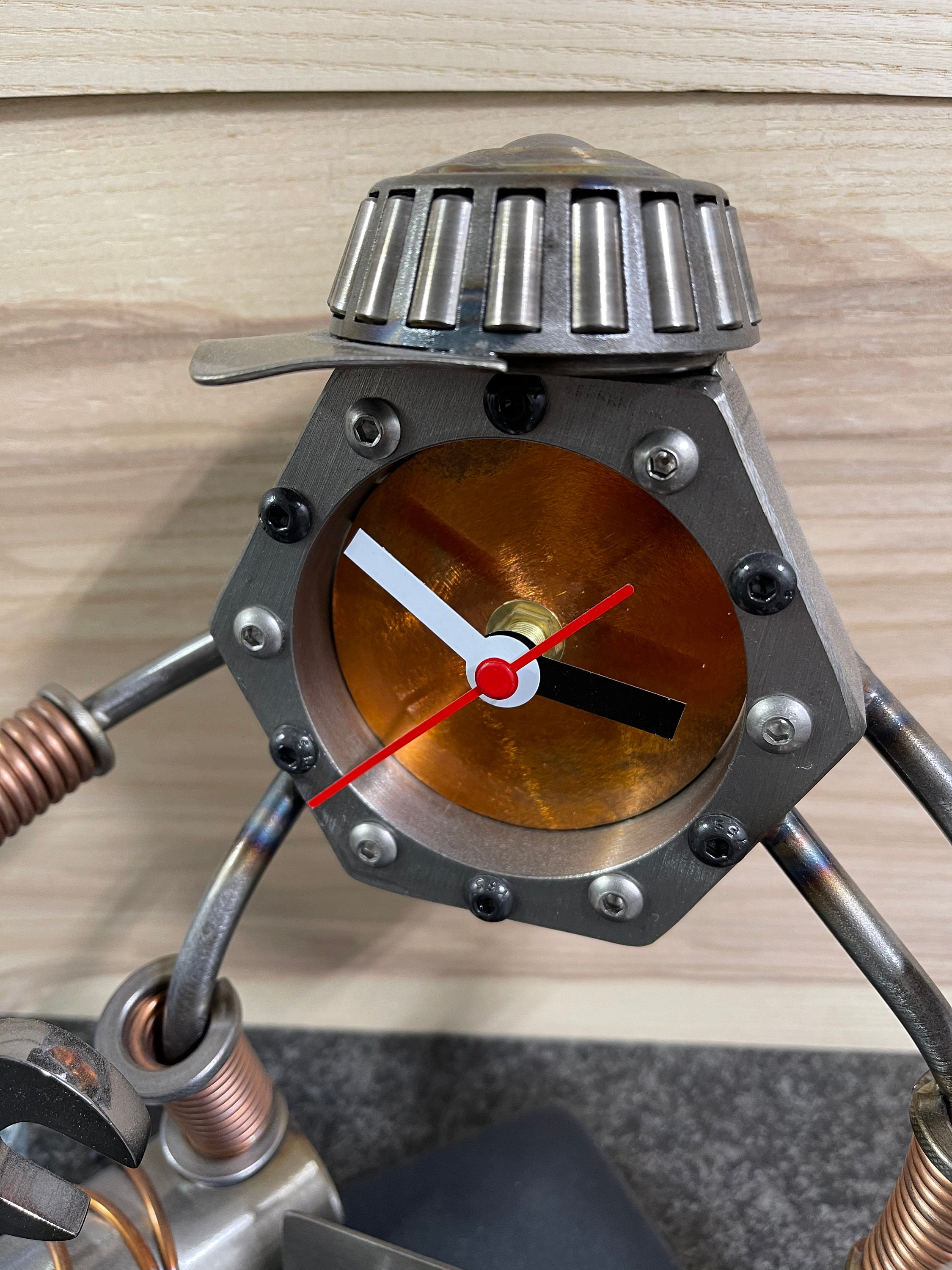 Auto Mechanic Clock Art Etsy