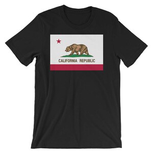 California Flag full color Short-Sleeve Unisex T-Shirt