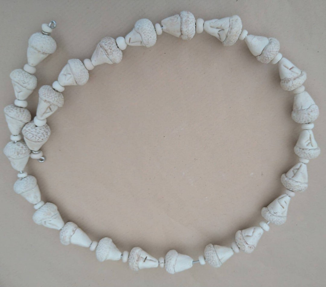 Viking Runes Beads. Acorn Design Viking Runes Beads. Ancient Language ...