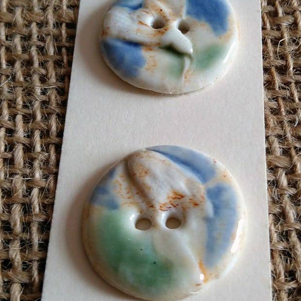 Porcelain Buttons Etsy
