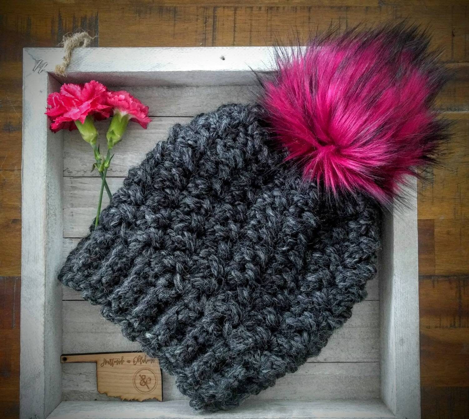 Elegant Pink and Gray Women\'s Hat Pondia Bogart Wool Felt Hat by Lierys --> Shop Hats, Beanies  main image 3