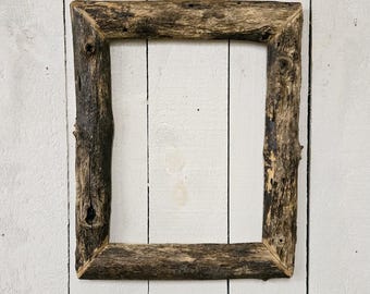 Handmade Driftwood 11" x 14" Picture Frame