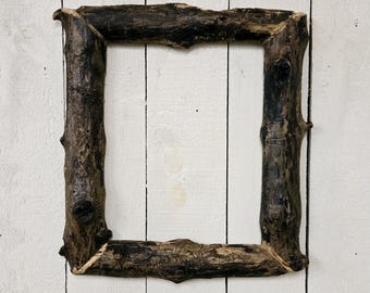 Handmade Driftwood 11" x 14" Picture Frame