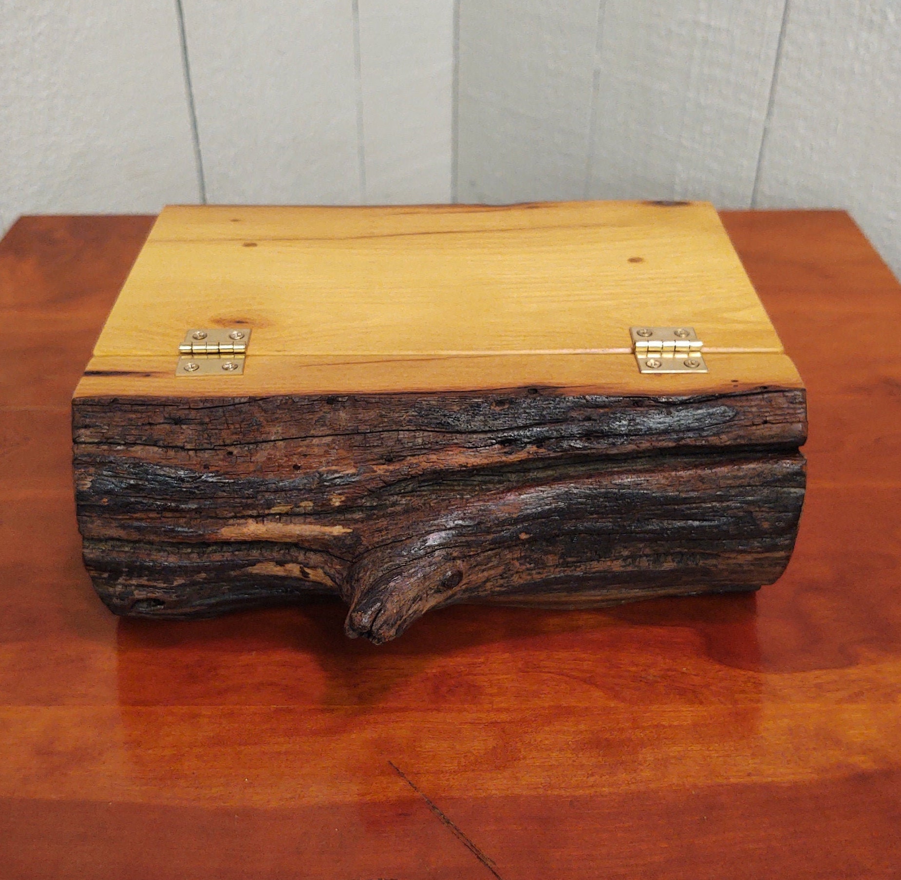 Handmade Driftwood keepsake Box Etsy