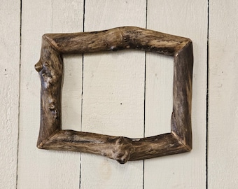 Handmade Driftwood 8" x 10" Picture Frame