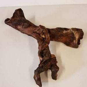 Natural driftwood table art