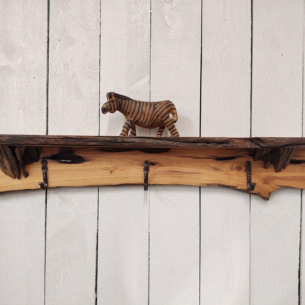 Driftwood Coat Rack Etsy