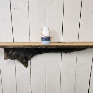 Handmade Driftwood Wall Shelf