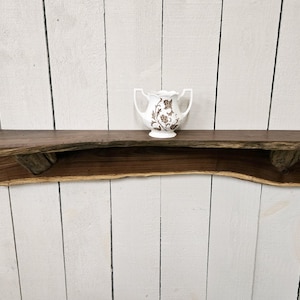 Handmade Driftwood Wall Shelf