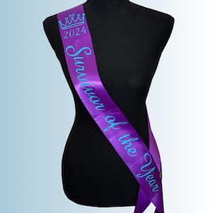 Custom Ribbon Sash