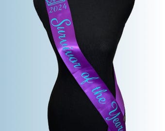 Custom Sash, Pageant Sash, Ribbon Sash, Satin Sash, Glitter Sash ...