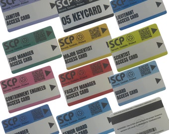 Scp Etsy - scp cards new decals roblox