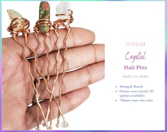 Crystal Hair Pins CUSTOM ORDER