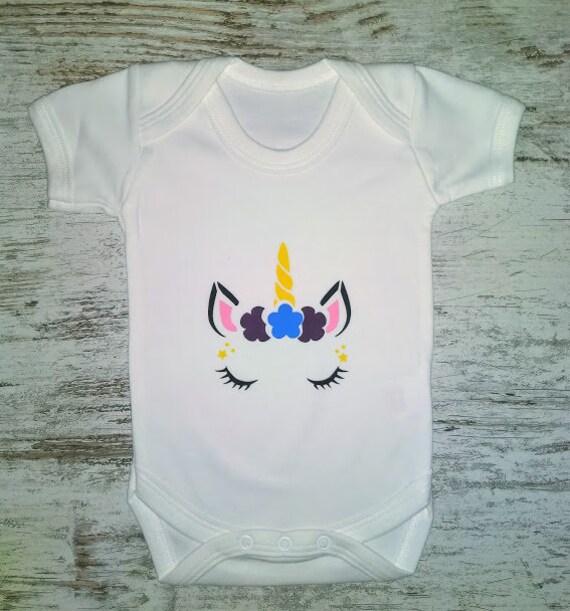 unicorn baby grow