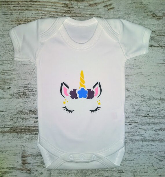 unicorn baby grow