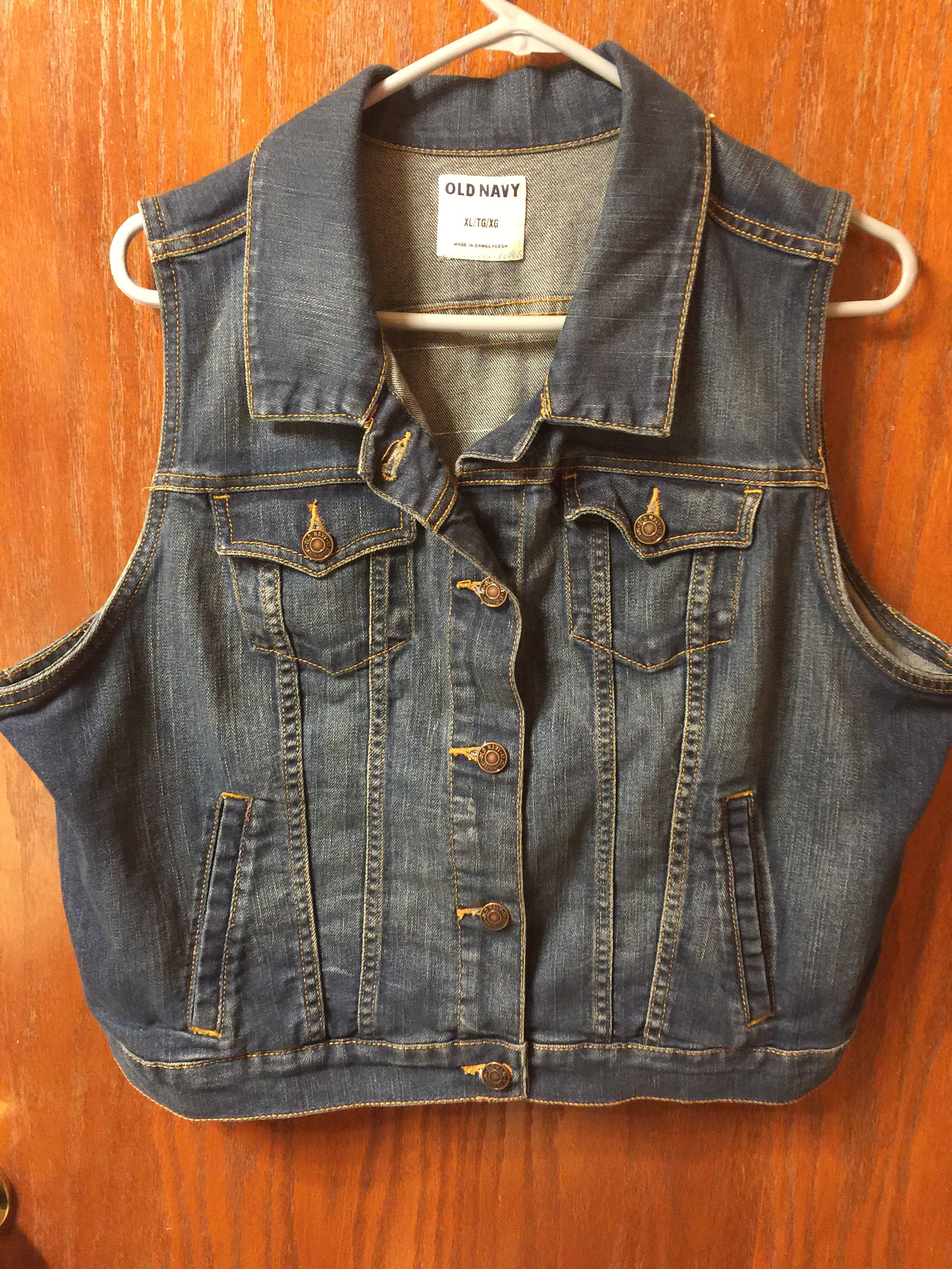 jean vest womens