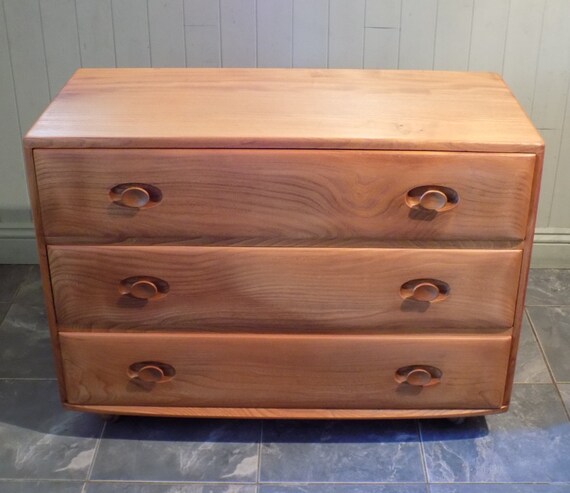 Items Similar To Ercol Windsor Chest Of Drawers Blonde Elm