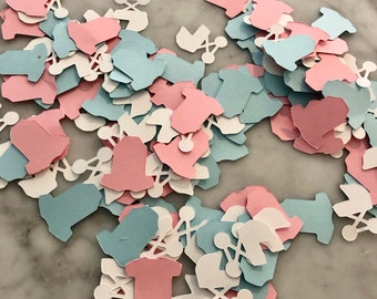 Gender Reveal/Baby Shower Confetti for Table Top Decoration