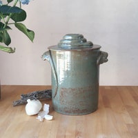 Pottery Compost Pot / Compost Bin / Composting / Pottery Jar /pottery ...