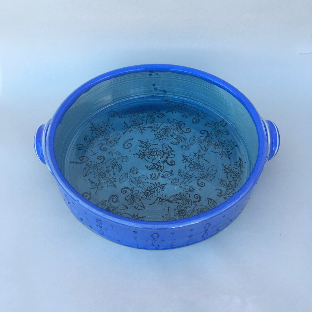 Ceramic Casserole Dish Round Baking Dish Cake Baking Pan 10 Etsy