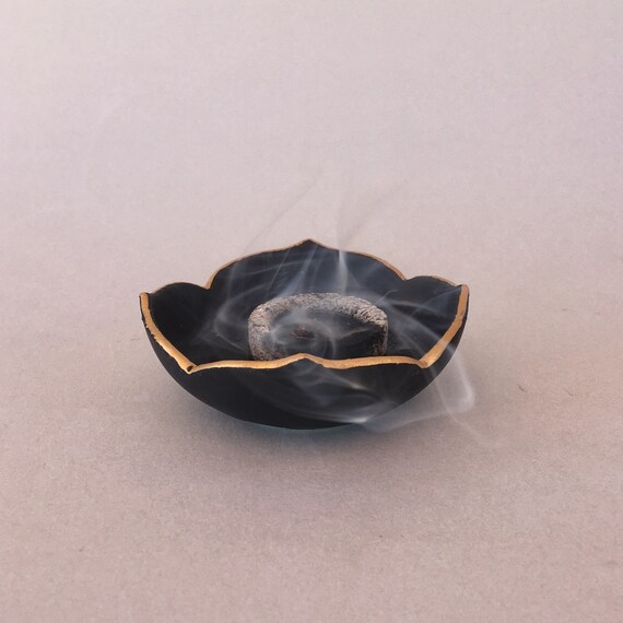 How To Burn Incense In A Bowl Close Up Of Burning Incense In Bowl