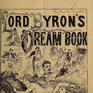 1886 Lord Byron's Dream Book 32-stronicowa ulotka Natychmiastowe pobranie pliku PDF Sny Interpretacja snów
