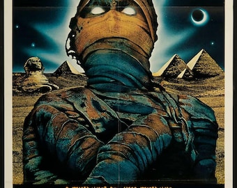 Quirx Almost Freebie: Vintage Movie  Poster The Awakening  Instant Download  Digital Print Mummy Horror