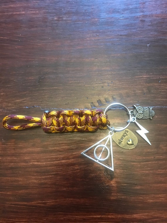 Character Personalised Keyring or Bag Zip Clip Harry Potter Toy Story /& More