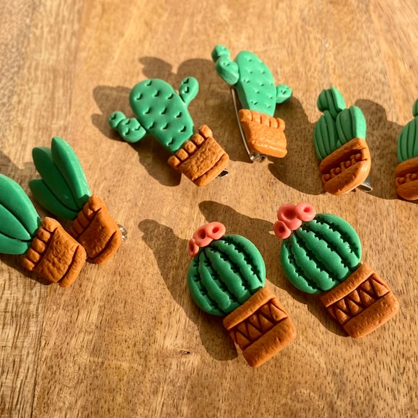 Cactus Plant Pins