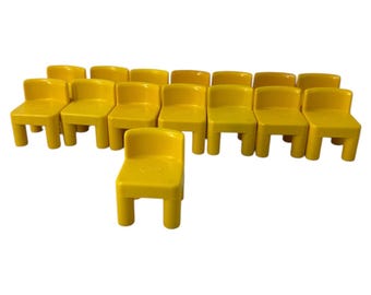 Muebles vintage para casa de muñecas Little Tikes Chunky Chair, años 80 y 90