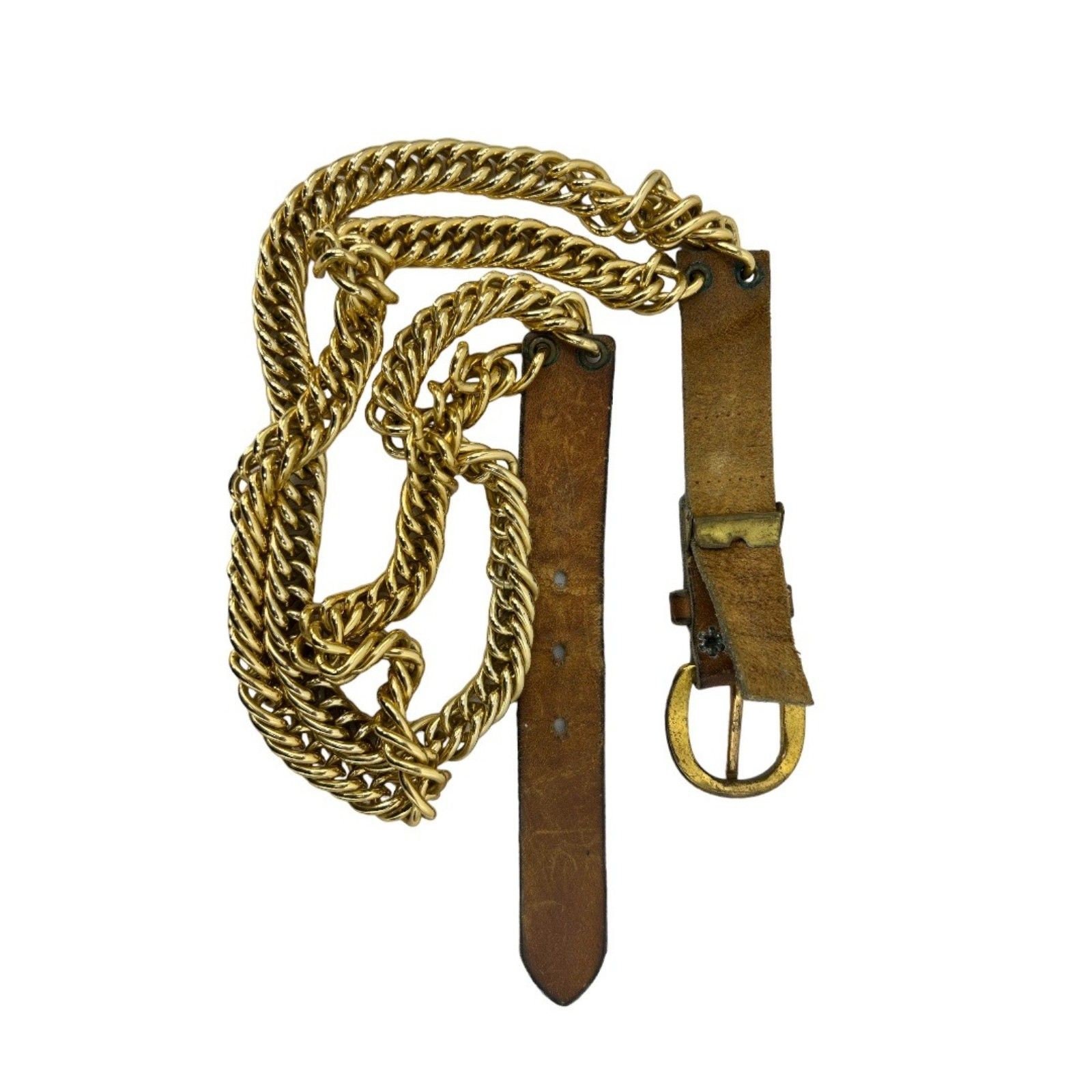 HAND LOOPED 1980’s 80s Vintage Mesh Chain Copper & Brass Belt S M L up to 39w 1980 Gold Chain Belt - Etsy main image 3