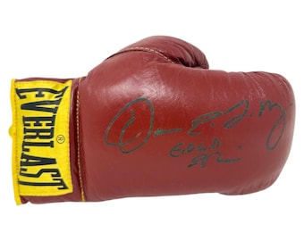 1992年にオスカー・デ・ラ・ホーヤがサインしたエバーラスト製ボクシンググローブ（コレクターズアイテム）