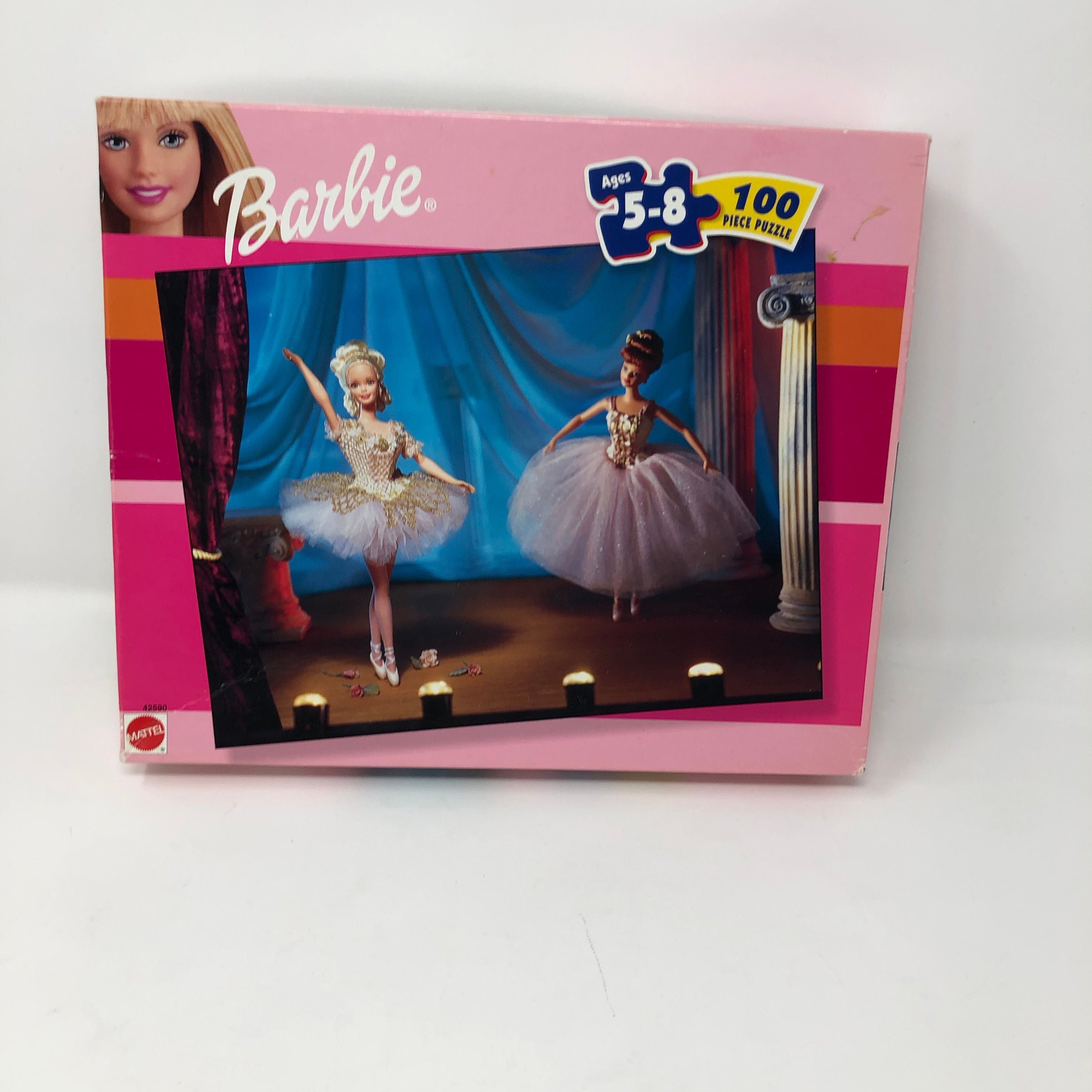 Vintage Barbie Jigsaw Puzzle Ballerina 100 Piece 1999 | Etsy Canada