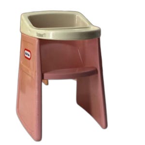 Baby Little Tikes Stool Vintage 1985 Little Tikes Kids Blue White
