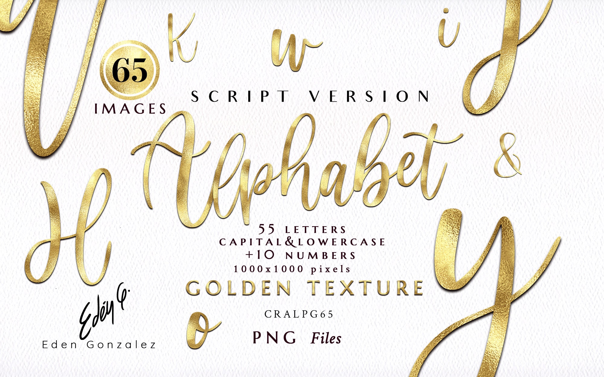 Digital Gold Font -  Sweden