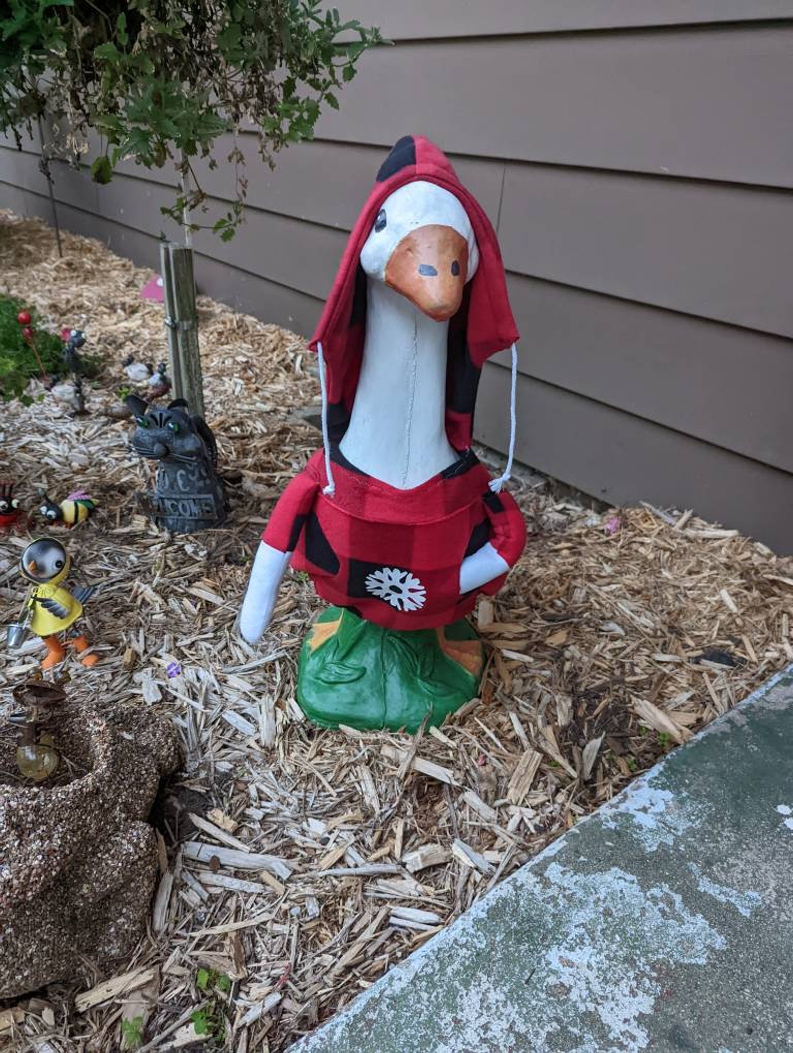 Goose Clothes Goose Hoodie Geese Clothes Lawn Goose Cement Etsy