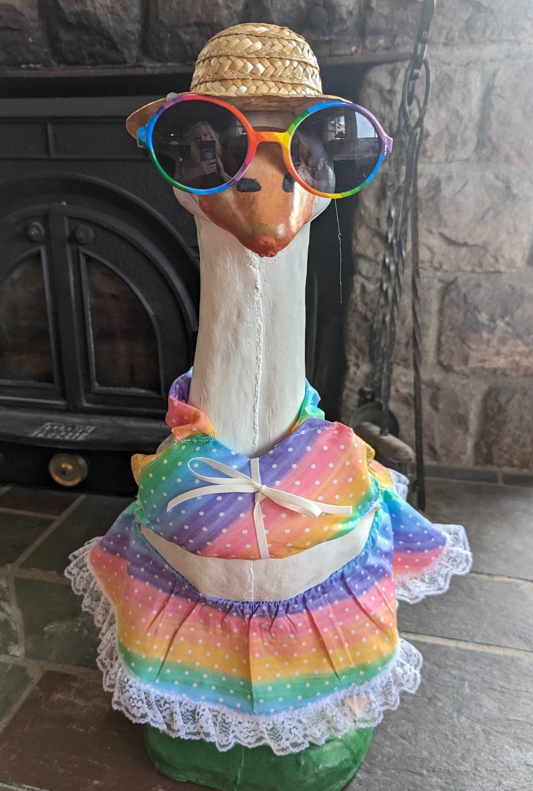 Goose Clothing Bikini With Hat and Sunglasses. Geese Outfits Etsy