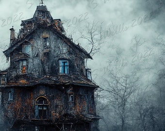 洋書 A Very Scary HAUNTED HOUSE A Very Scary Haunted House (Glows in the Dark): Barkan