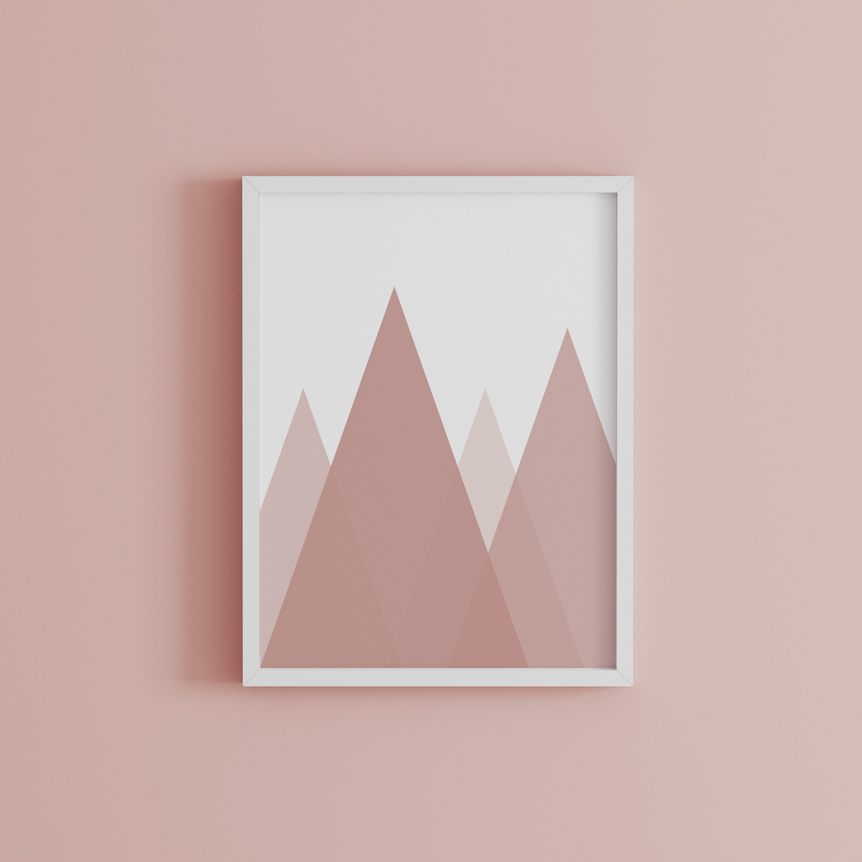 DIGITAL DOWNLOAD Blush Pink Printable Wall Art Girls Room - Etsy