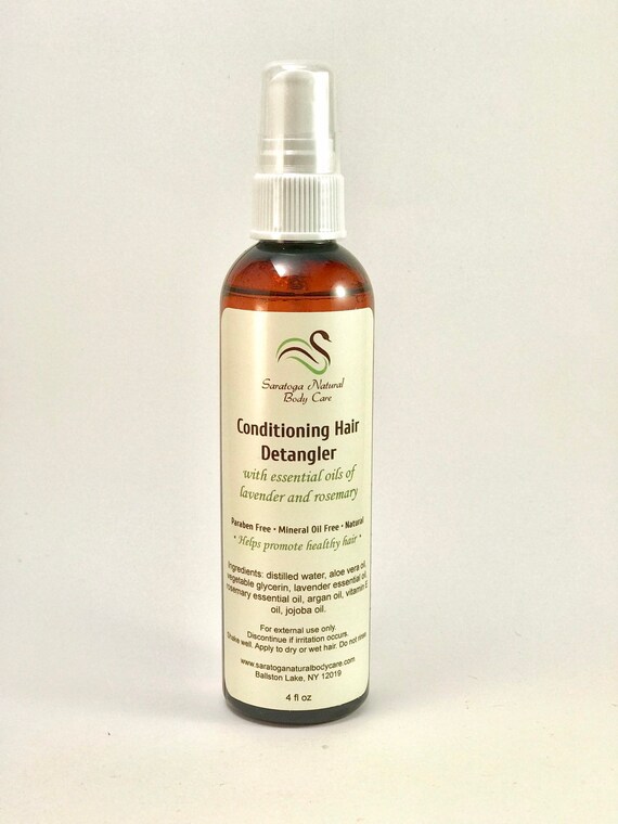 Conditioning Hair Detangler All Natural Hair Detangler Natural Etsy