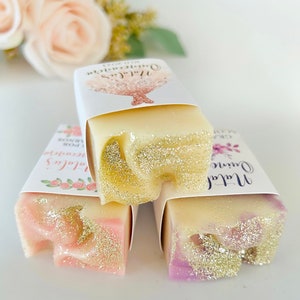 Quinceanera Soap Favors: Handmade Vegan Party Gifts
