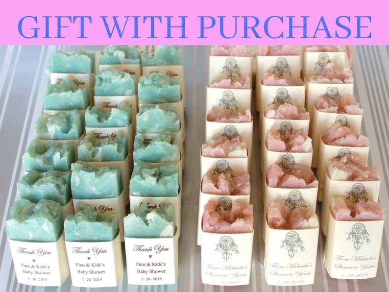 Baby Shower Soap Favors / Boy Girl / Sprinkle / From my to yours / Thank you gift for wedding guests / gender neutral 