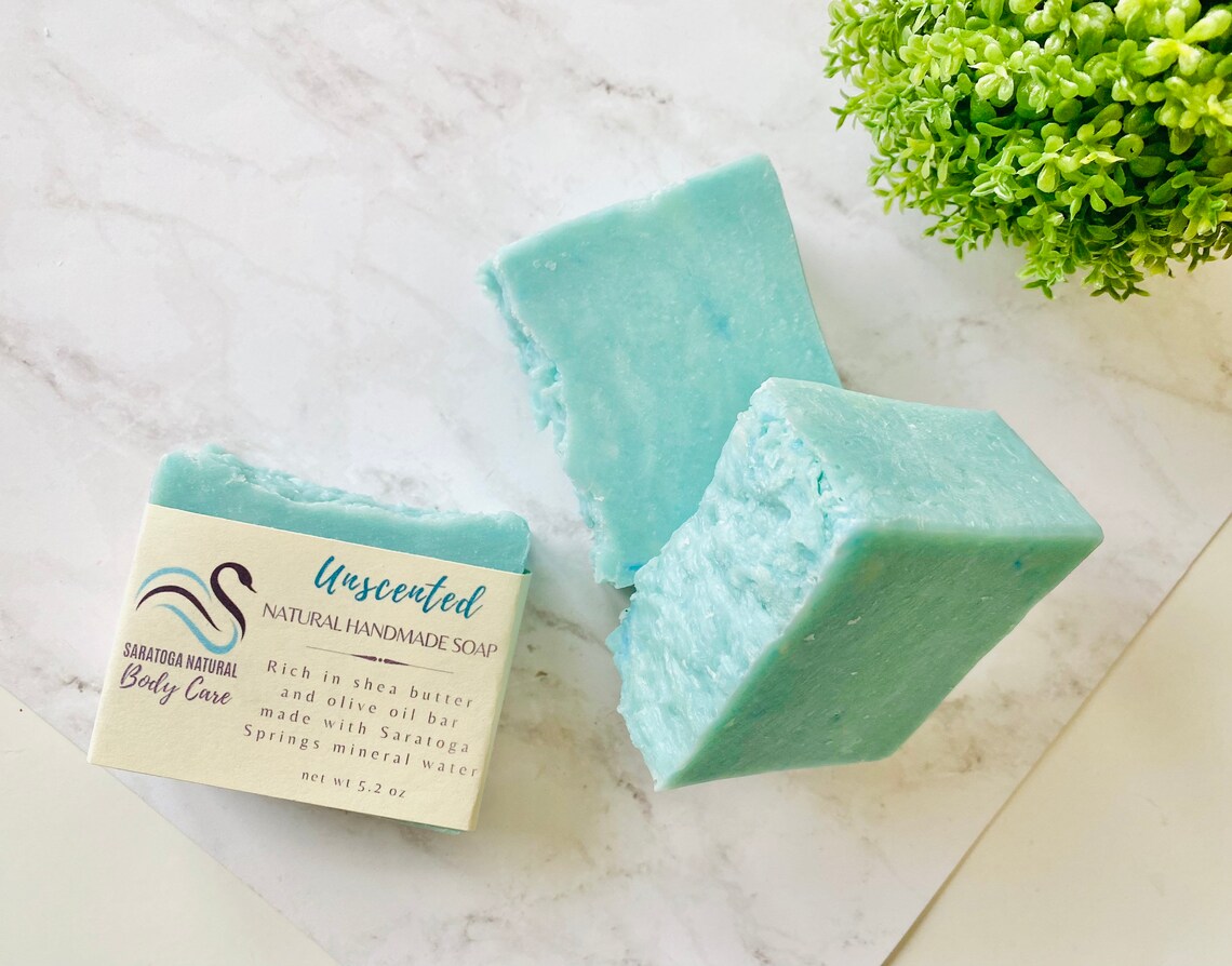 Unscented Soap Bar / Gentle / Natural / for Delicate Skin and Etsy