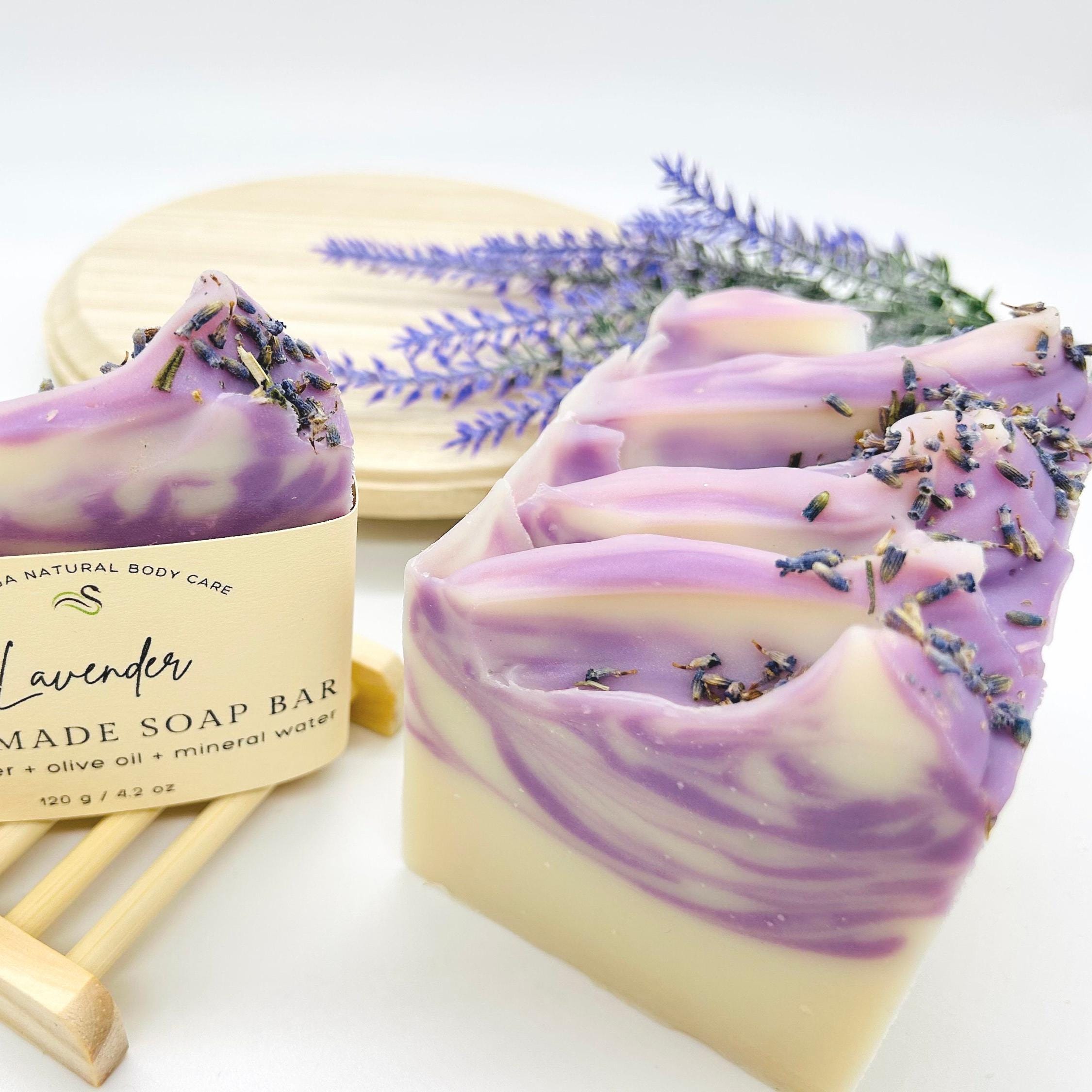 Lavender Handmade Soap Bar: Vegan Artisan Soap - Etsy